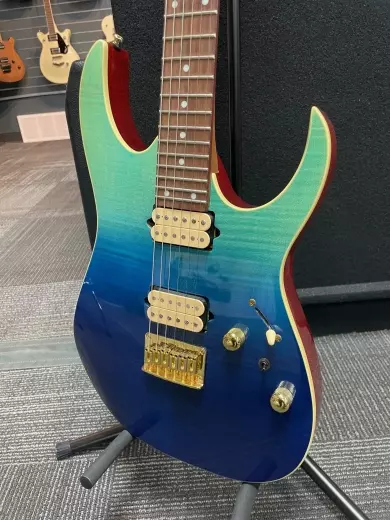 Ibanez - RG Blue Reef Gradiation RG421HPFMBRG 2